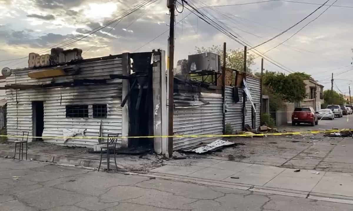 Incendio en bar San Luis Río Colorado en Mexico deja 11 muertos