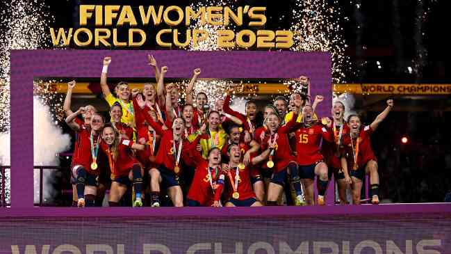 España hace historia al ganar el mundial femenino de fútbol