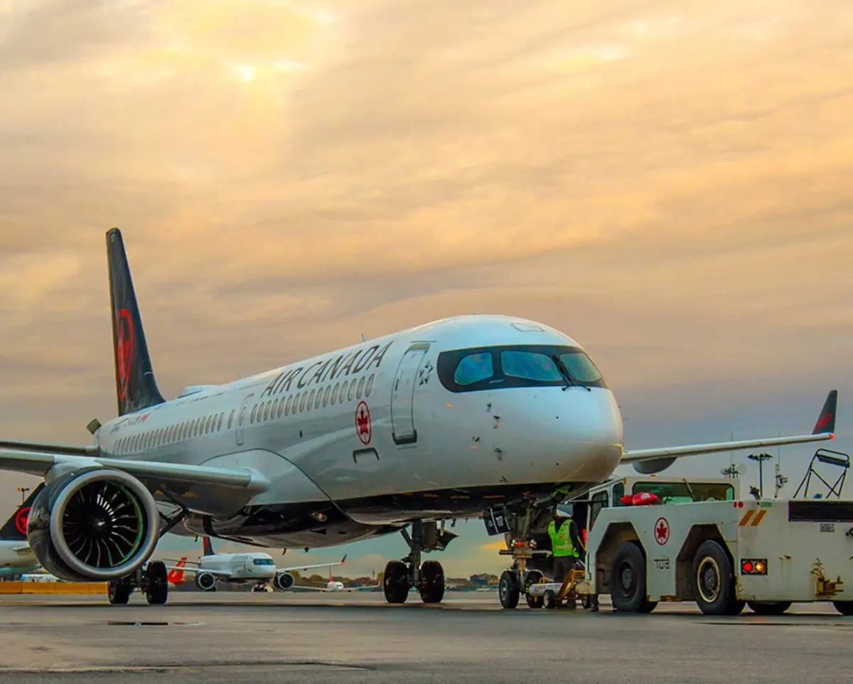 Choque entre dos aviones de Air Canada en aeropuerto Vancouver