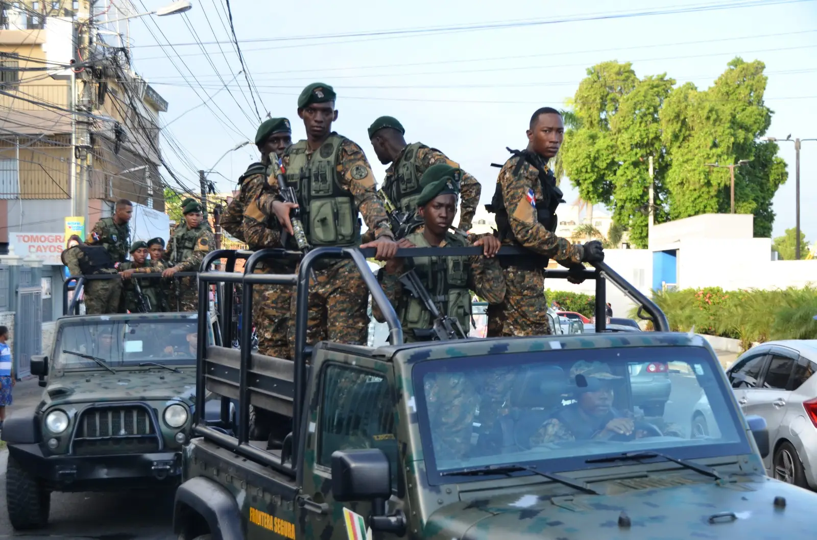 Militares refuerzan seguridad en Capotillo