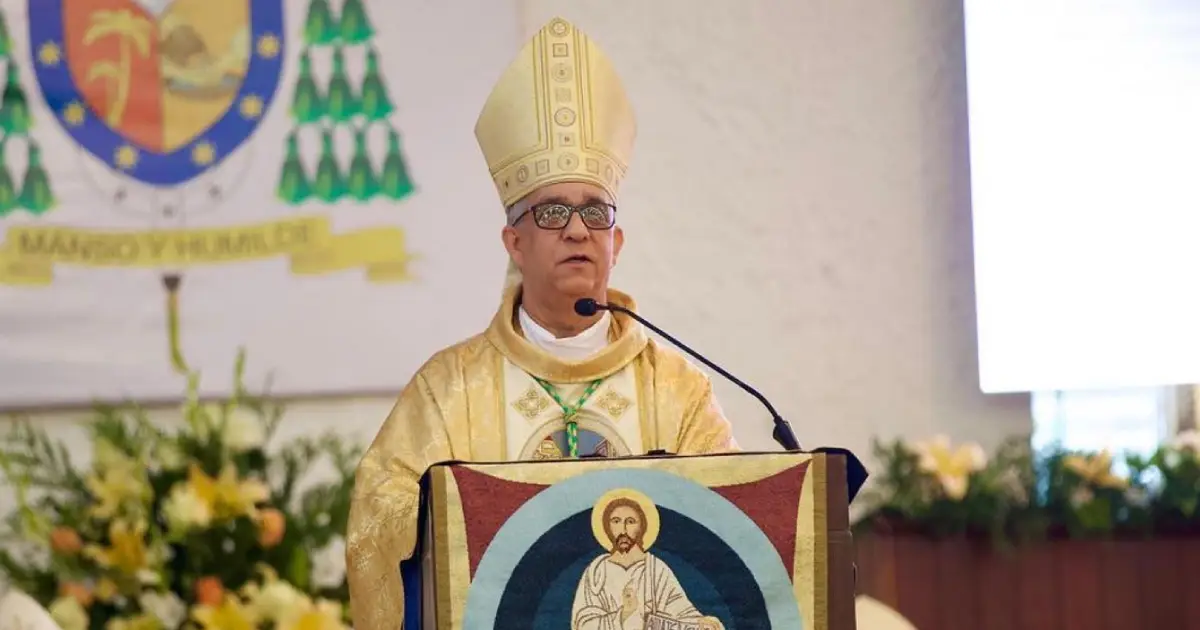 Héctor Rafael Rodríguez asume como arzobispo de Santiago