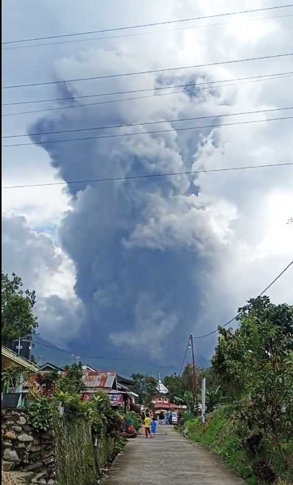 volcán Marapi