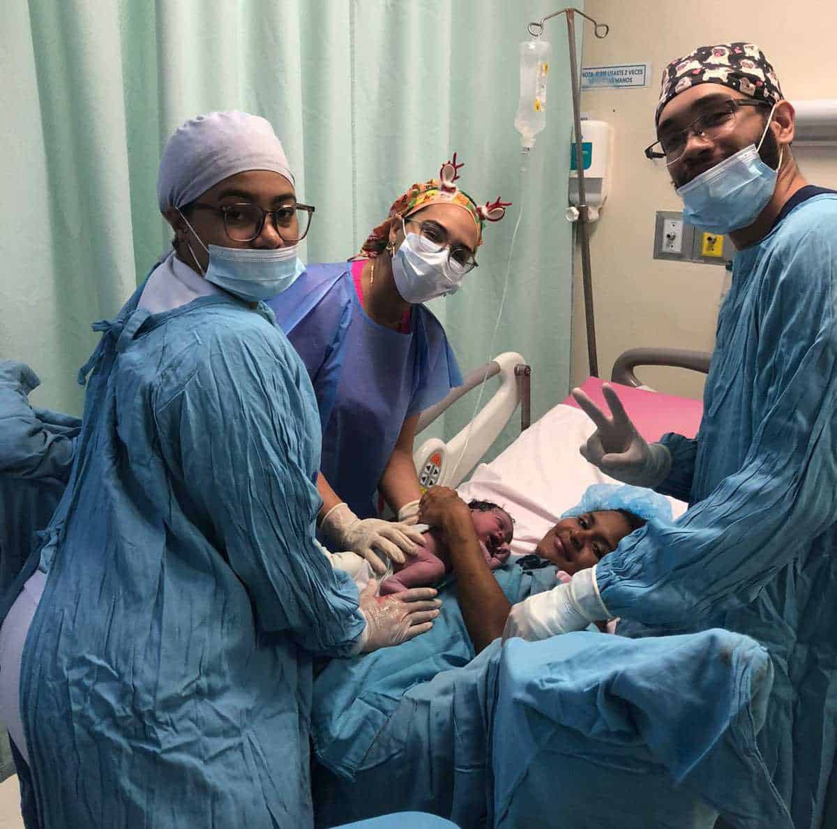 Emma: Primer bebé 2024 en Hospital Maternidad Altagracia