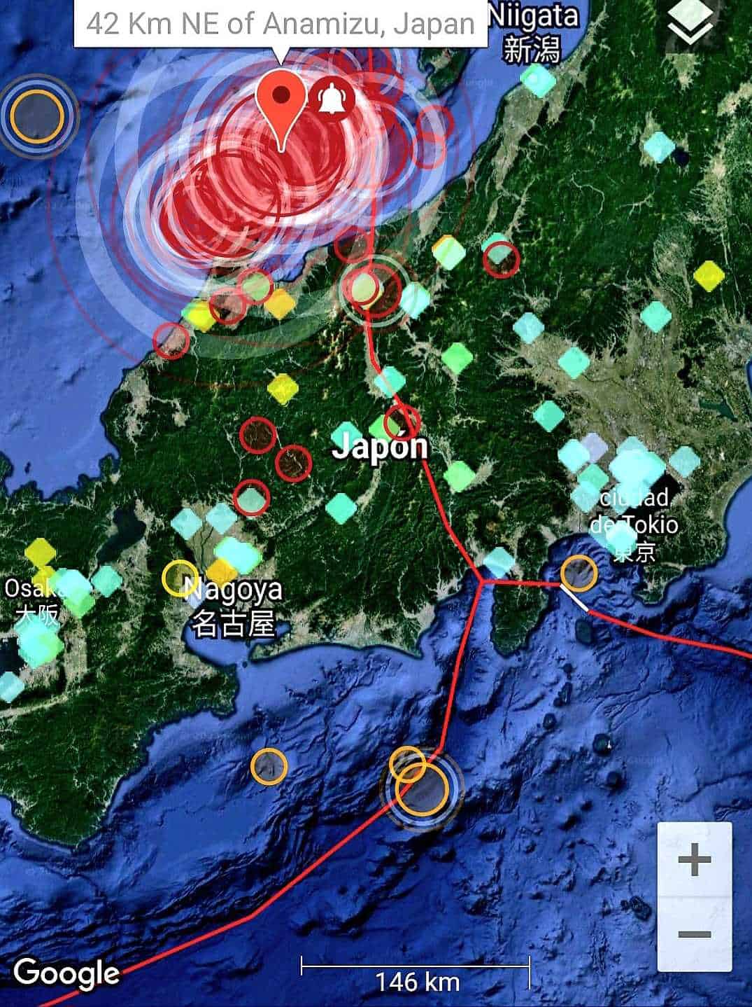 Emiten alerta de tsunami en varias regiones de Lejano Oriente de Rusia