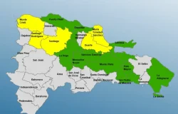 Cinco provincias siguen en alerta amarilla