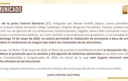 JCE prohíbe encuestas a boca de urna el día de las elecciones