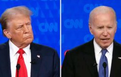 Biden y Trump se enfrentan en el primer debate presidencial de las elecciones de 2024