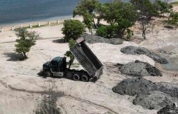 Ministerio de Medio Ambiente de RD detiene vertido ilegal en Caño Yuti, Montecristi