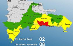 El COE incrementa a alerta roja al Gran Santo Domingo por condiciones meteorológicas adversas