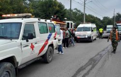 Accidente en Santiago: 911 coordina asistencia entre yipeta y transporte público