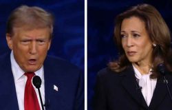 Harris y Trump se enfrentan por primera vez en debate presidencial de 2024