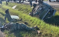 Accidente en Bonao: militares fallecen en la autopista Duarte