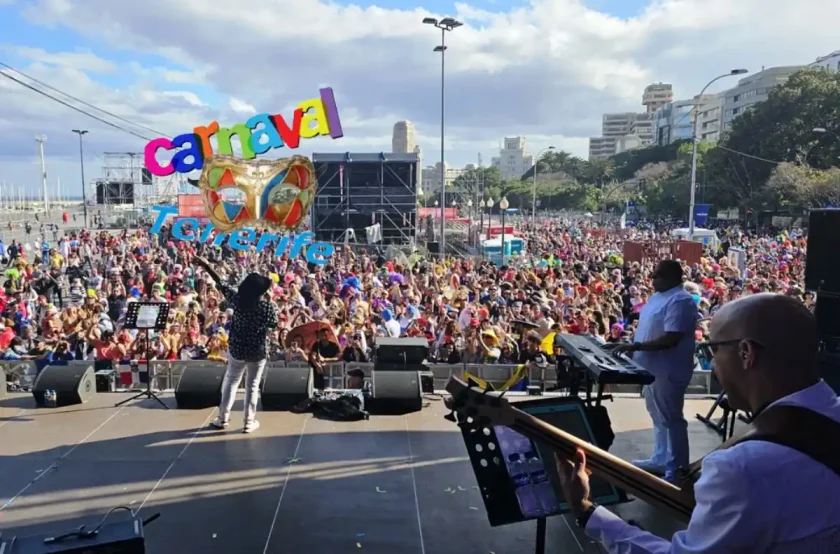 Éxito total: Milly Quezada conquista el Carnaval de Tenerife 2025 Milly Quezada conquista el Carnaval de Tenerife 2025