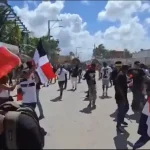 Rechazan represión policial en marcha pacífica en Friusa