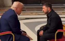 Trump y Zelensky se reúnen al margen del funeral del papa Francisco
