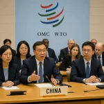 China denuncia "aranceles recíprocos" de EE. UU. en reunión de OMC