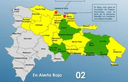 COE emite alerta por vaguada y lluvias en RD