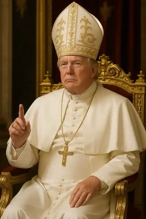 Trump como el papa: imagen de IA genera fuerte polémica Trump como el papa: imagen de IA genera fuerte polémica