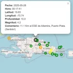 Sismo de magnitud 4.2 sacude Puerto Plata y el Cibao