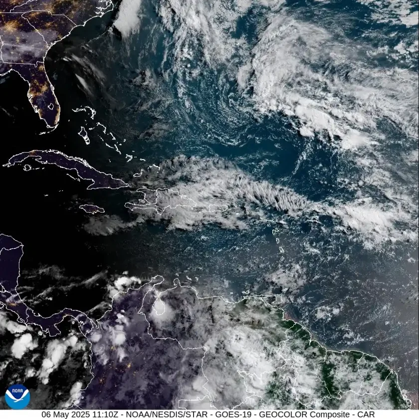 Pronóstico del tiempo: Cielo soleado y lluvias locales este domingo en RD