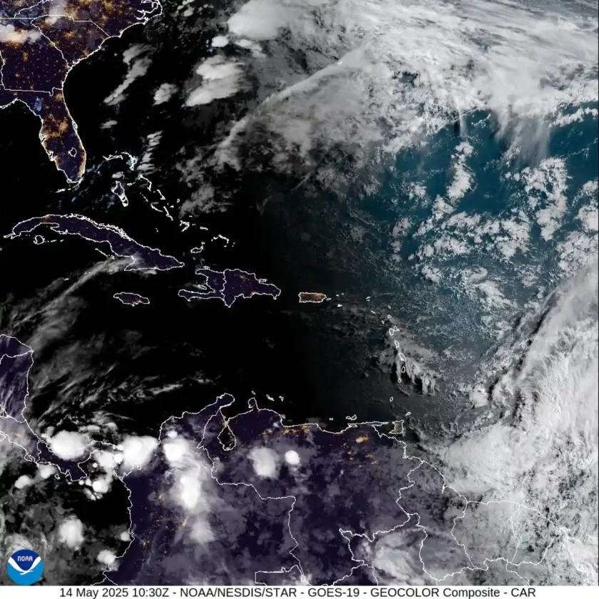 Vaguada provocará aguaceros y tormentas en varias provincias