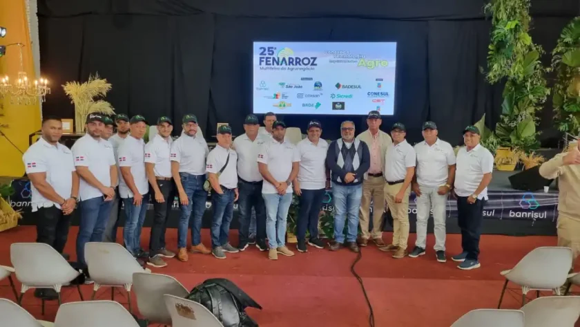Delegación RD fortalece alianza con Brasil en Fenarroz 2025