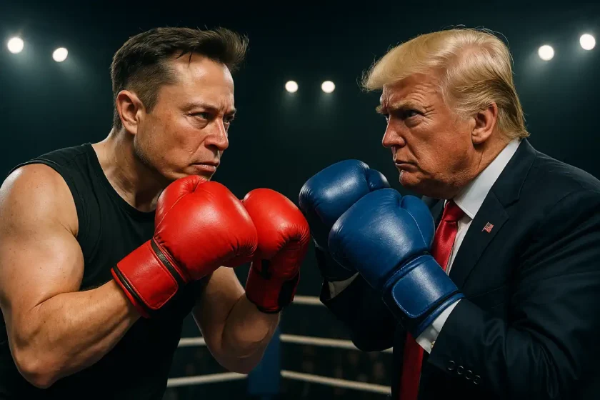 Elon Musk vs Donald Trump Elon Musk vs Donald Trump