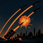 Misiles iraníes apuntan a base aérea de EEUU en Qatar