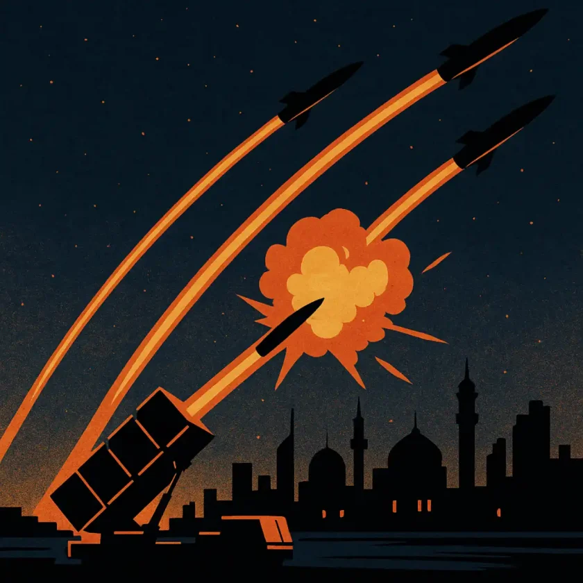 Misiles iraníes apuntan a base aérea de EEUU en Qatar