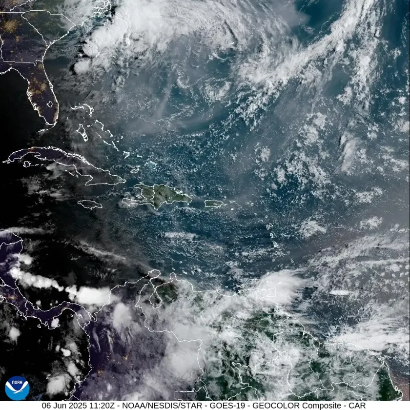 Vaguada generará aguaceros esta tarde, advierte Indomet