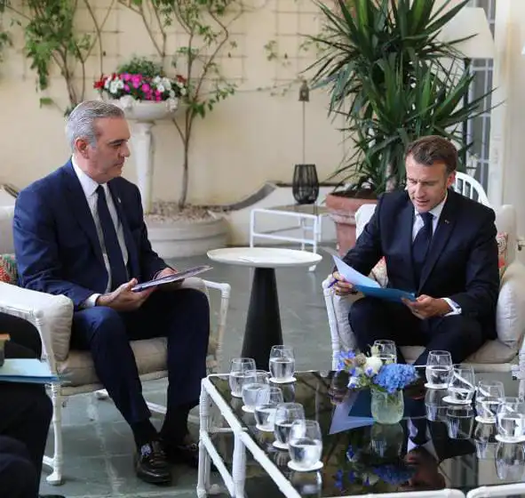 Francia financiaría tren metropolitano de Santo Domingo, anuncia Emmanuel Macron Francia financiaría tren metropolitano de Santo Domingo, anuncia Emmanuel Macron