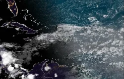Vaguada provoca lluvias y tronadas en República Dominicana