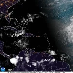 Indomet pronostica aguaceros aislados por paso de onda tropical sobre RD