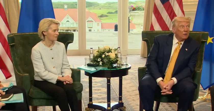 Trump y la Unión Europea sellan pacto comercial: aranceles bajan al 15% pero aumentan las concesiones europeas Trump y la Unión Europea sellan pacto comercial: aranceles bajan al 15% pero aumentan las concesiones europeas