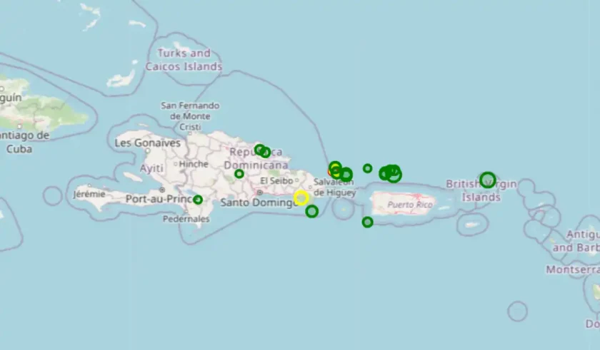 Sismos en República Dominicana: 12 temblores el 30 de junio Sismos en República Dominicana: 12 temblores el 30 de junio