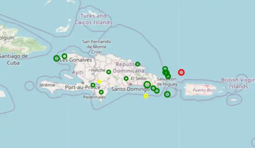 14 temblores registrados el 3 de julio de 2025