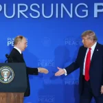 EEUU-ALASKA-ANCHORAGE-PUTIN-TRUMP-REUNION-CONFERENCIA DE PRENSA