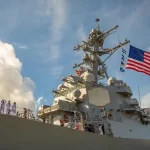 EE. UU. despliega tres destructores cerca de Venezuela