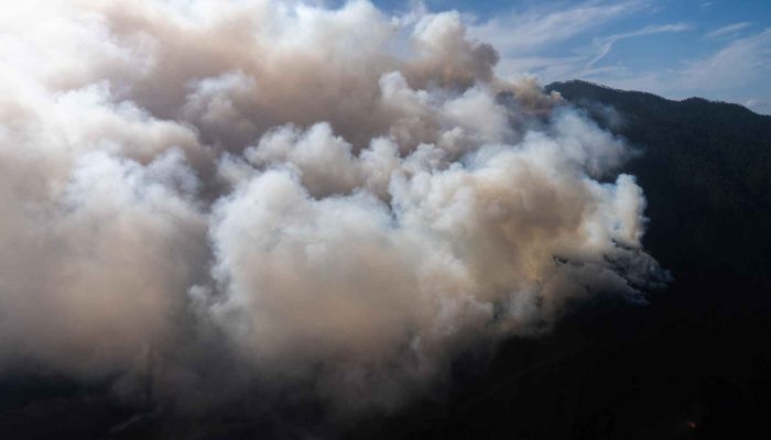 Medio Ambiente refuerza combate a incendio en Parque Armando Bermúdez