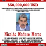 Venezuela rechaza recompensa de EE.UU. UU. contra Maduro y denuncia maniobra de propaganda política