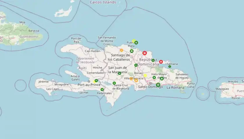 Actividad sísmica en República Dominicana: 12 temblores registrados en las últimas 24 horas
