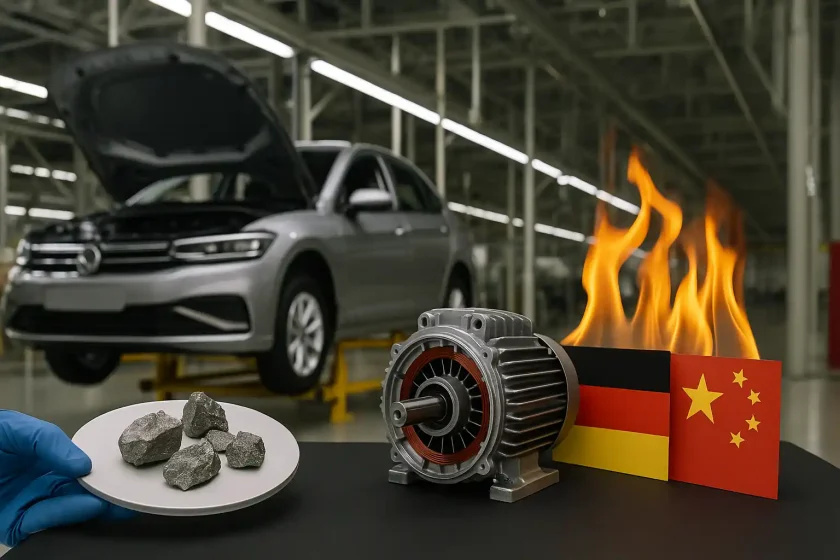 Alemania acelera la búsqueda de alternativas a las tierras raras chinas Alemania acelera la búsqueda de alternativas a las tierras raras chinas