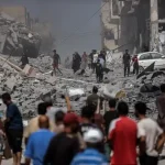 Cerca de 48.000 personas huyen de Ciudad de Gaza en últimos 2 días por ofensiva terrestre de Israel, dice ONU