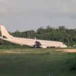 Aterrizaje de emergencia de Embraer 190 en Las Américas