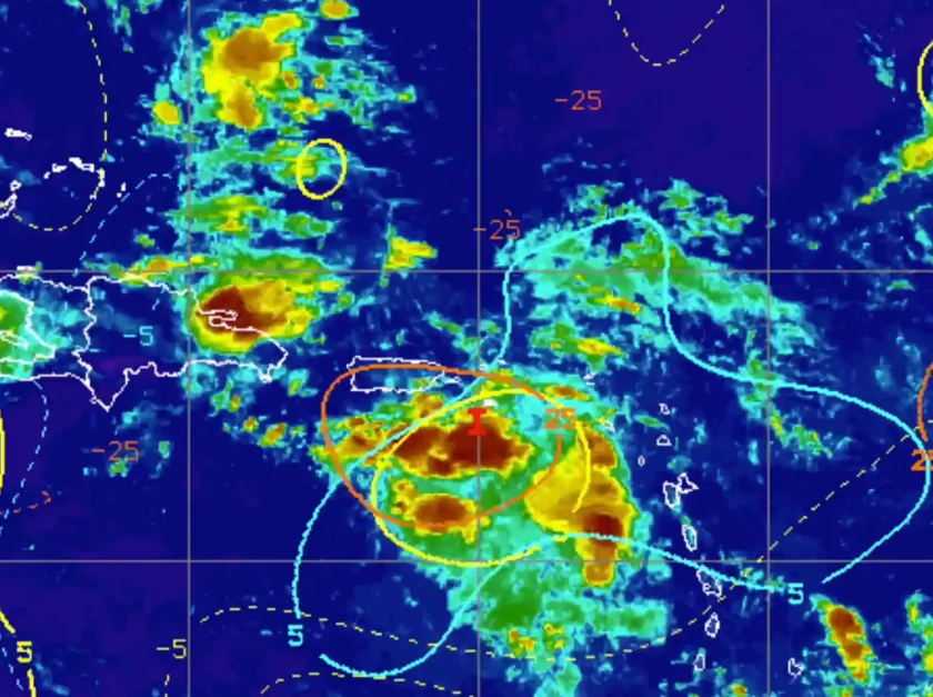 Disturbio y vaguada provocarán lluvias intensas y riesgo de inundaciones en RD Disturbio y vaguada provocarán lluvias intensas y riesgo de inundaciones en RD