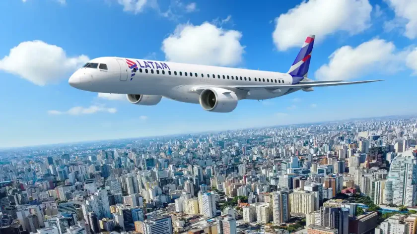 LATAM Airlines anuncia compra de hasta 74 aviones a la fabricante brasileña Embraer LATAM Airlines anuncia compra de hasta 74 aviones a la fabricante brasileña Embraer