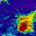 Onda tropical y vaguada provocarán aguaceros y tormentas eléctricas en RD