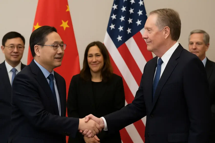 China y EE. UU. alcanzan consensos básicos sobre arreglos para abordar respectivas preocupaciones comerciales, dice representante de comercio internacional de China Acuerdos comerciales China EE.UU