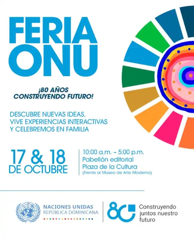 ¡Gratis! Feria ONU 80 Años: Agenda completa en Plaza de Cultura ¡Gratis! Feria ONU 80 Años: Agenda completa en Plaza de Cultura