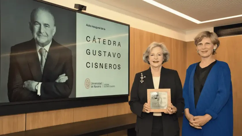 La Universidad de Navarra crea la Cátedra “Gustavo Cisneros” La Universidad de Navarra crea la Cátedra “Gustavo Cisneros”